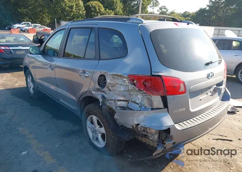2007 Hyundai Santa Fe Gls from USA, damaged, VIN 5NMSG13D17H051347